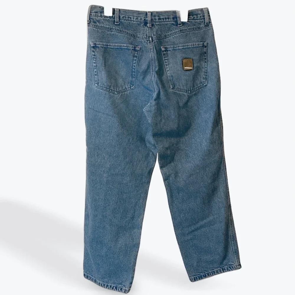 Bear River Workwear Men's Blue Denim Flannel Lined‎ Jeans Size 34x30